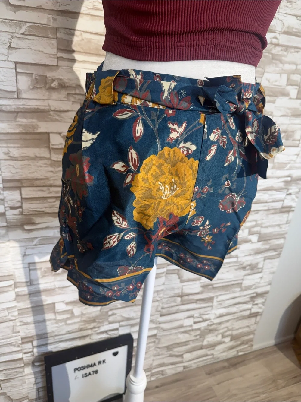 DOLAN by Anthropologie XS Brindley Floral Shorts